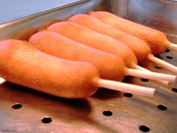 Corn dog | image tagged in corn dog | made w/ Imgflip meme maker