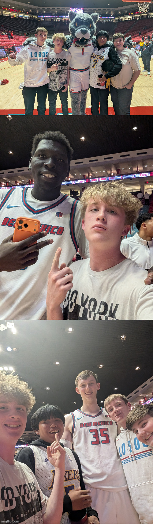 we won by like 30 points | image tagged in hey lobo,lobos,basketball,college,sports,new mexico | made w/ Imgflip meme maker