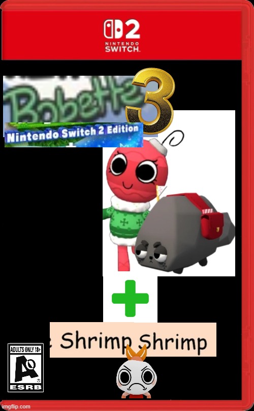 Switch 2 box art template | image tagged in switch 2 box art template | made w/ Imgflip meme maker
