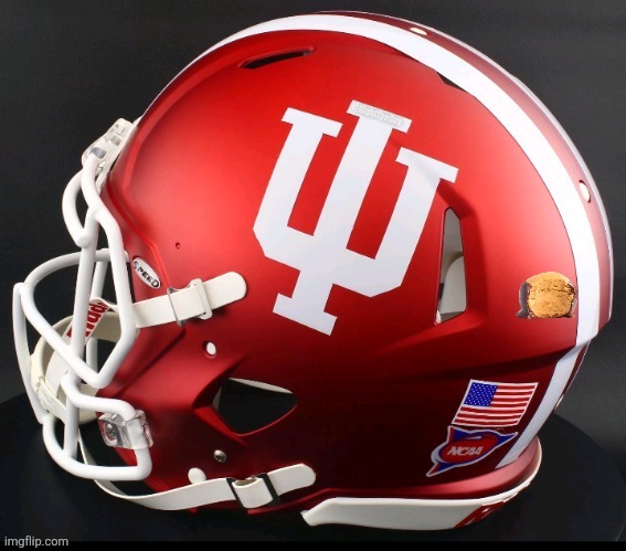 Big 10 champion Hoosiers | @RightEyeGuy | image tagged in indiana,hoosiers | made w/ Imgflip meme maker