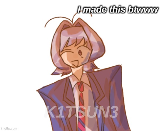 OSANA NAJIMI they are FINEEEE (what's his age tho???) | I made this btwww; K1TSUN3 | image tagged in komi cant communicate,anime,art,drawing,why are you reading this,lgbt | made w/ Imgflip meme maker