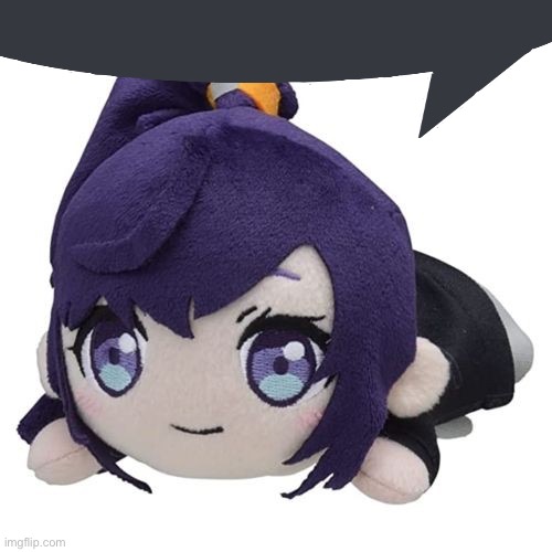 Person above me | image tagged in mafuyuu plush | made w/ Imgflip meme maker