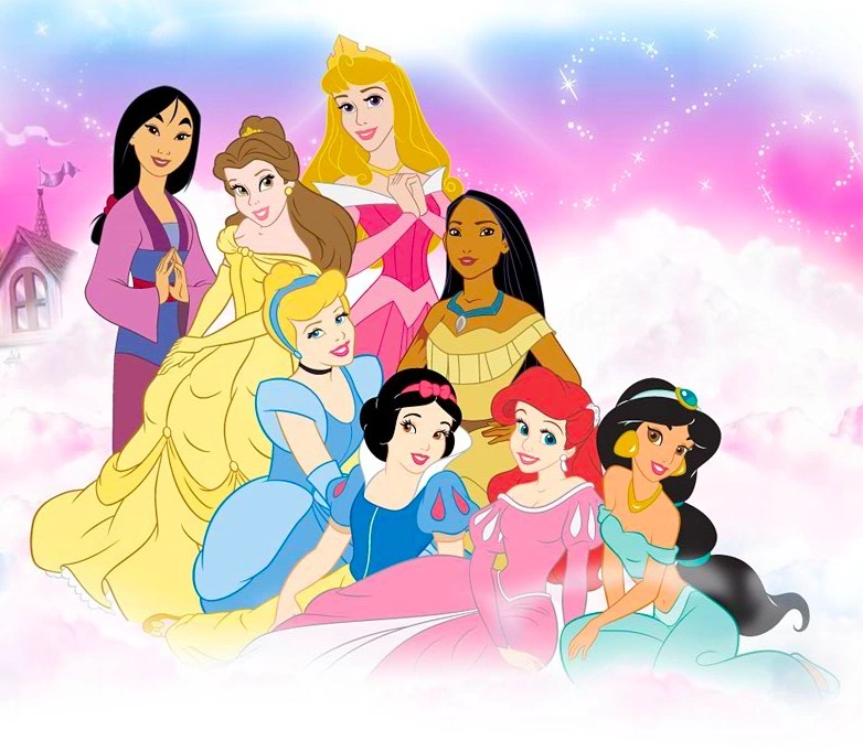 8 Main Princesses Blank Meme Template