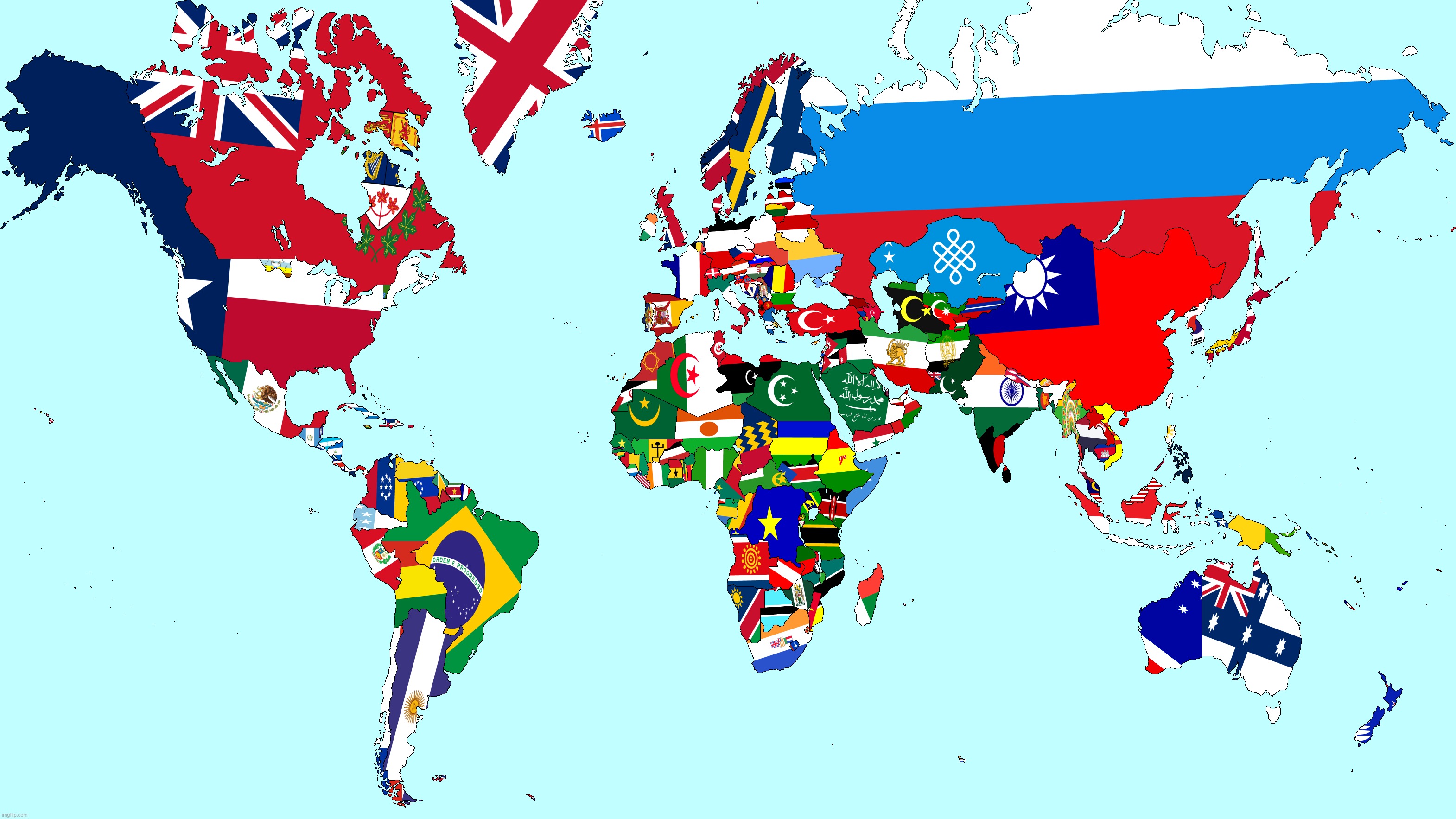 i got bored so i made a flag map, ts so peak… | made w/ Imgflip meme maker