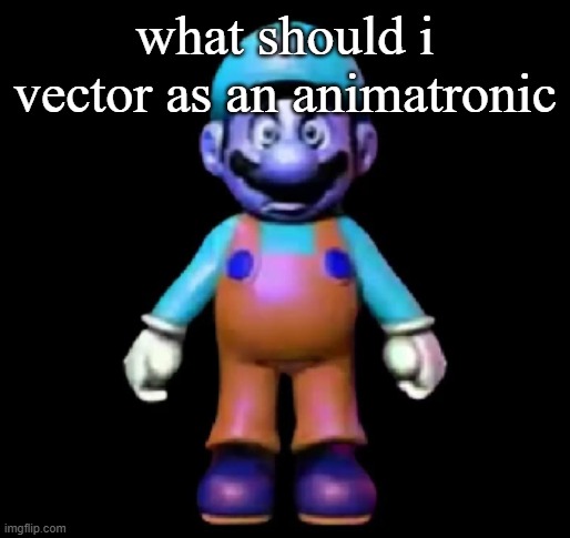 the top,bottom and the middle comment decides lol. | what should i vector as an animatronic | image tagged in urio | made w/ Imgflip meme maker