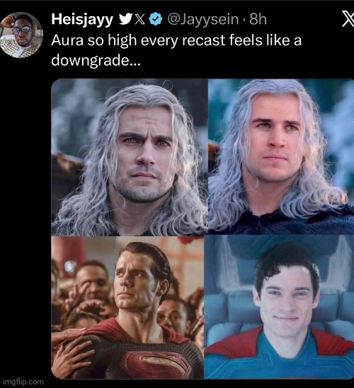 Henry Cavil is so goddamn handsome omg | made w/ Imgflip meme maker