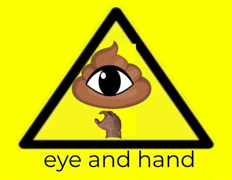Eye And Hand Blank Meme Template