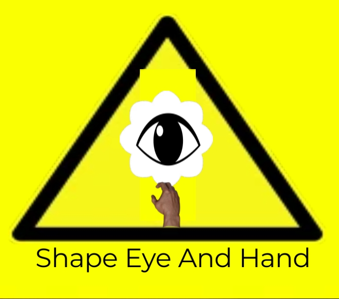 Shape Eye And Hand Blank Meme Template