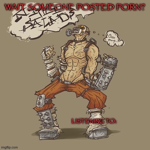 Who? | WAIT SOMEONE POSTED PORN? | image tagged in krieg yrllibg | made w/ Imgflip meme maker
