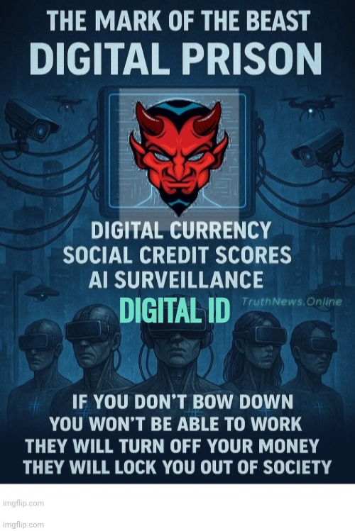 Digital ID Blank Meme Template