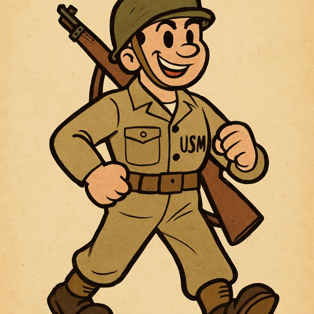 US Marine Blank Meme Template