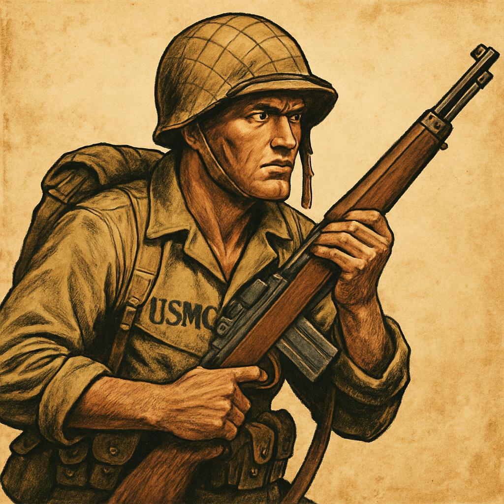 Combat Marine Blank Meme Template