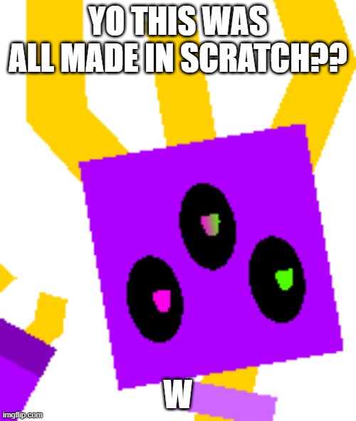 read tags | YO THIS WAS ALL MADE IN SCRATCH?? W | image tagged in the,fitness,gram,pacer test,is a multi- | made w/ Imgflip meme maker