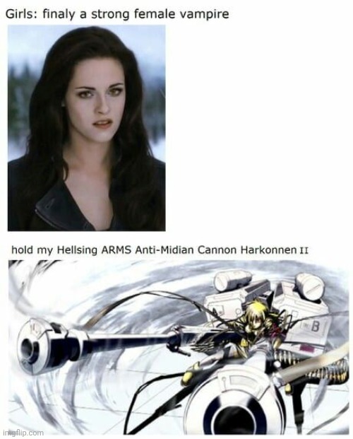 I love Hellsing Ultimate | made w/ Imgflip meme maker