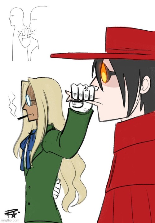 I adore Hellsing Ultimate | made w/ Imgflip meme maker