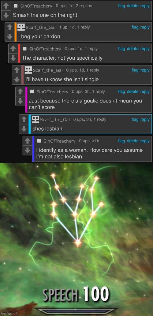 image tagged in speech 100 | made w/ Imgflip meme maker