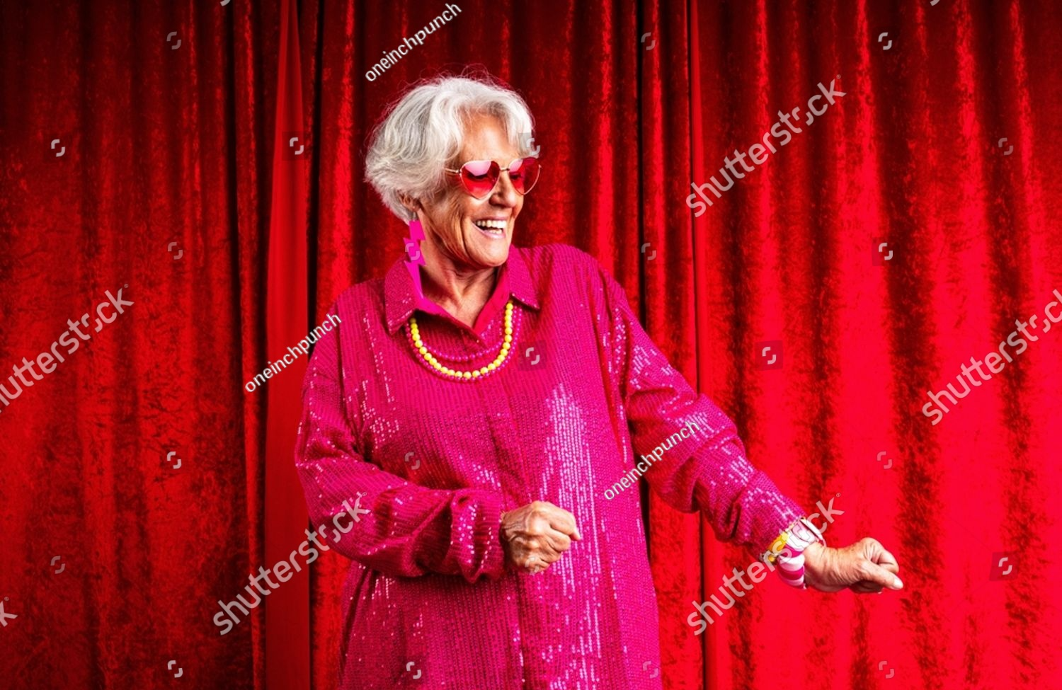 old lady dancing Blank Meme Template