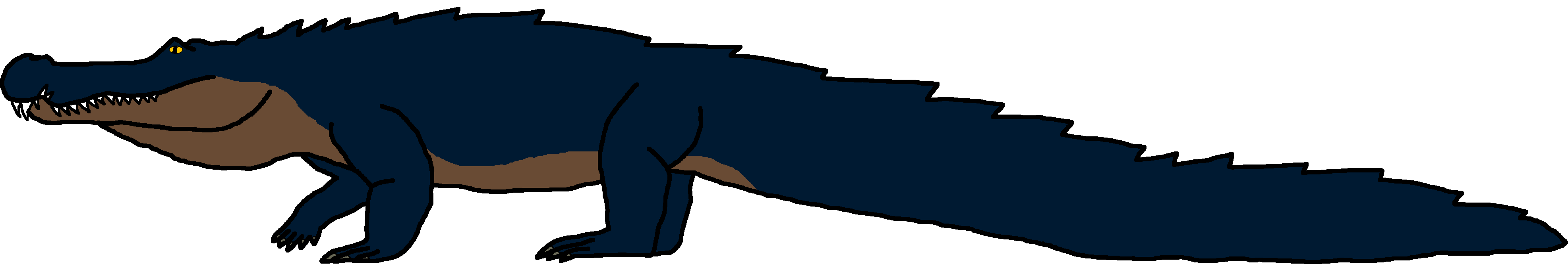 Female Deinosuchus (Paleoverse + EOIverse) Blank Meme Template