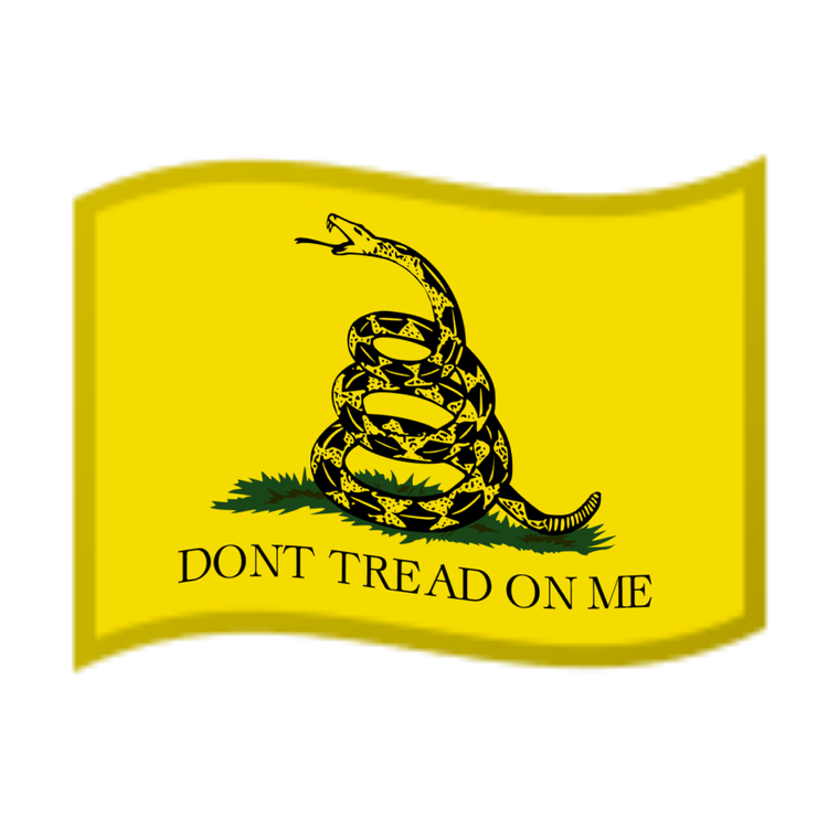 Gadsden Emoji flag Blank Meme Template