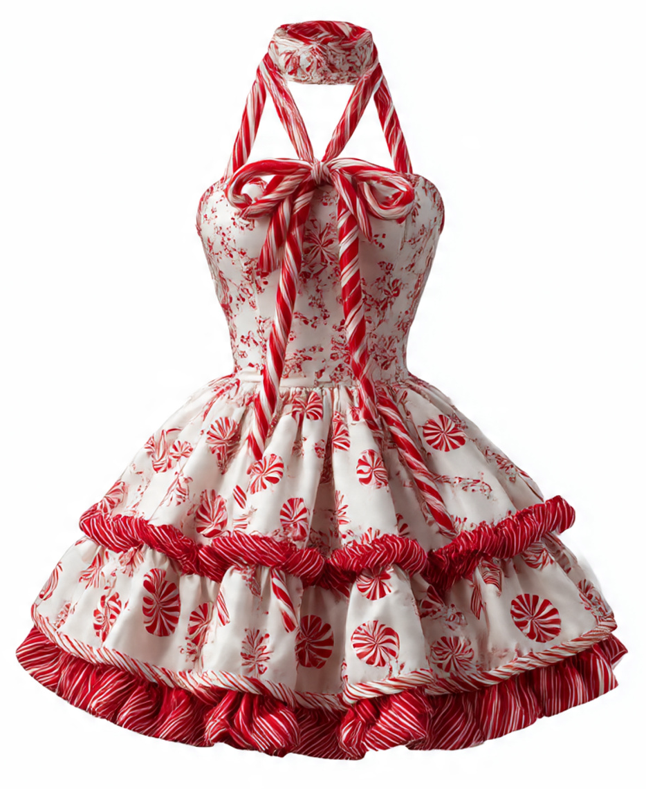 Peppermint Dress Blank Meme Template