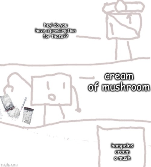 gm | image tagged in cream o mush | made w/ Imgflip meme maker