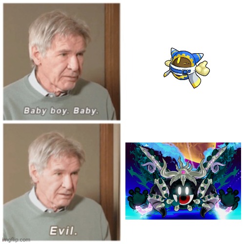 Baby boy. Baby. Evil. | image tagged in baby boy baby evil | made w/ Imgflip meme maker