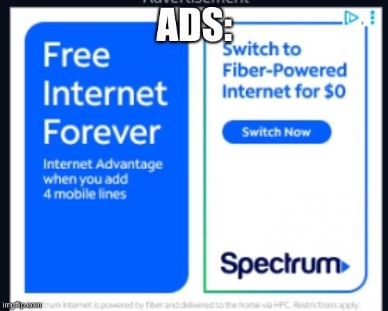 real add btw | ADS: | image tagged in fun,msmg | made w/ Imgflip meme maker