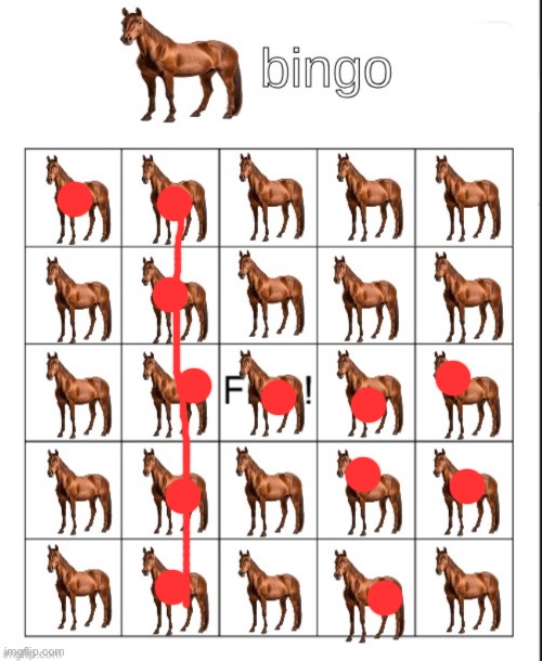 ? Bingo | image tagged in bingo | made w/ Imgflip meme maker