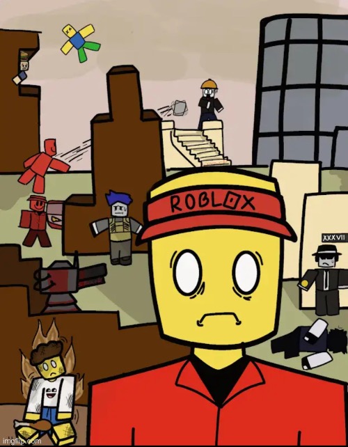 Roblox Forsaken Elliot Thousand Yard Stare | image tagged in roblox forsaken elliot thousand yard stare | made w/ Imgflip meme maker