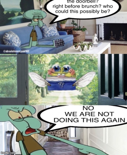 NO WE ARE NOT DOING THIS AGAIN! | image tagged in no we are not doing this again | made w/ Imgflip meme maker