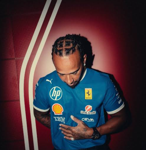 Lewis Hamilton Performing Blank Meme Template