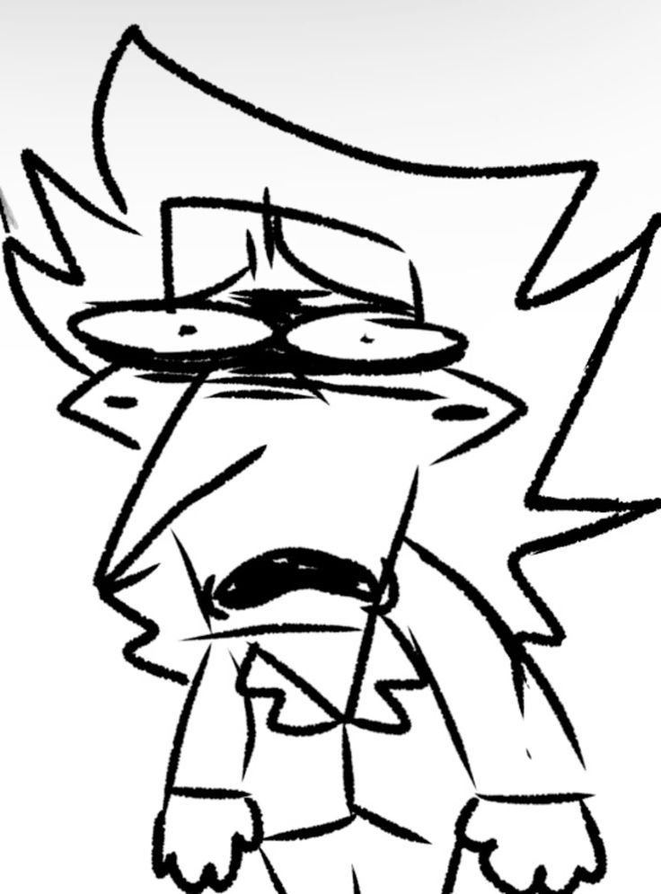 High Quality scarred/traumatized spamton Blank Meme Template