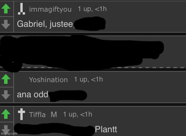 Save 3 of these mfs | image tagged in voting game s14 | made w/ Imgflip meme maker