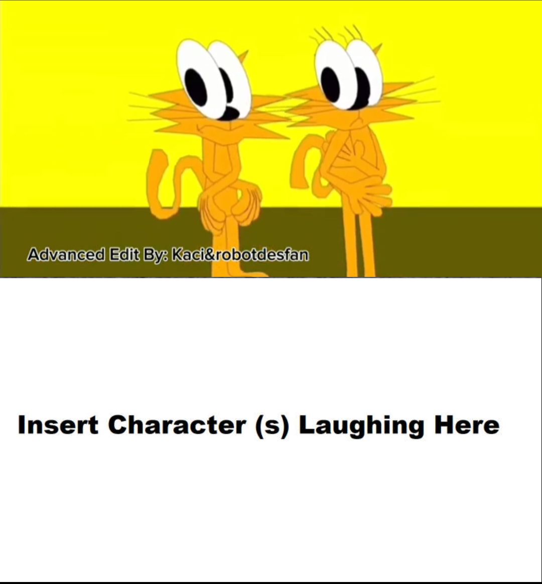 Who's Laughing at Timmy and Tanya naked? Blank Meme Template