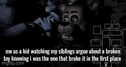 upvote ts if you want i’m bored | me as a kid watching my siblings argue about a broken toy knowing i was the one that broke it in the first place | image tagged in gifs,balls | made w/ Imgflip video-to-gif maker