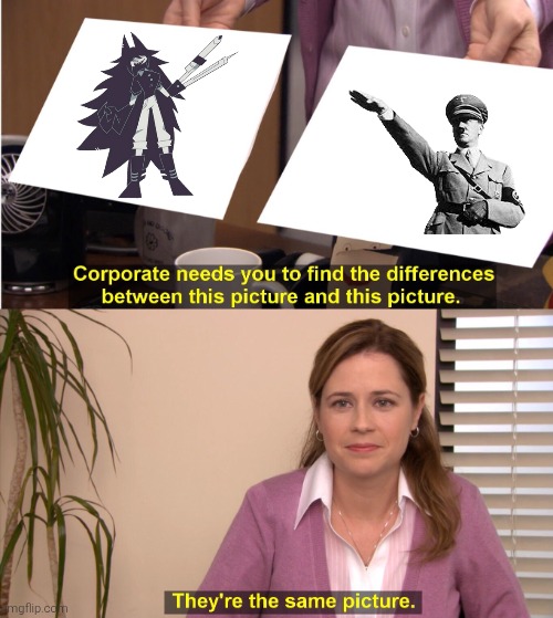 They're The Same Picture Meme | image tagged in memes,they're the same picture,miss circle,adolf hitler,fpe,fundamental paper education | made w/ Imgflip meme maker