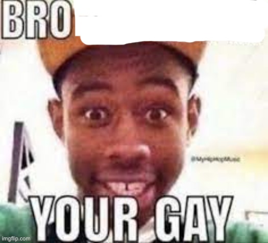 image tagged in bro we get it your gay | made w/ Imgflip meme maker