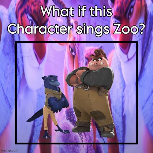 What If Doom and Pigtail (The Bad Guys 2) sings “Zoo” from Zootopia 2 | image tagged in zootopia,the bad guys,disney,dreamworks,memes | made w/ Imgflip meme maker