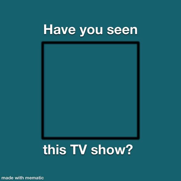 Have you seen this TV show ? Blank Meme Template