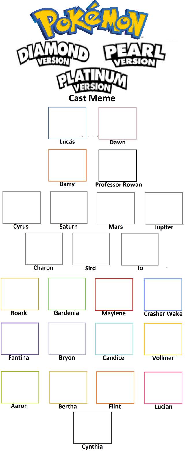 Pokecast meme Blank Meme Template