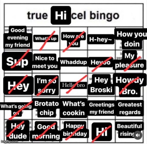 hicel bingo | image tagged in hicel bingo | made w/ Imgflip meme maker