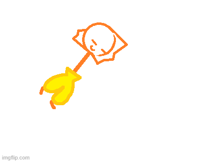 floating -.- | image tagged in gifs,stick figure | made w/ Imgflip images-to-gif maker