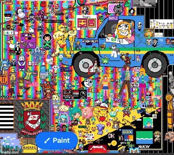 showing random stuff i find on wplace | made w/ Imgflip meme maker