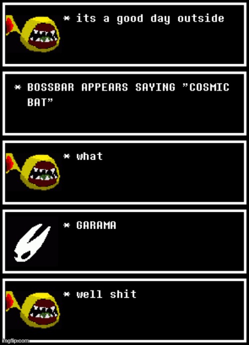 the cosmic bat is complete (wubboc when the OC) | made w/ Imgflip meme maker