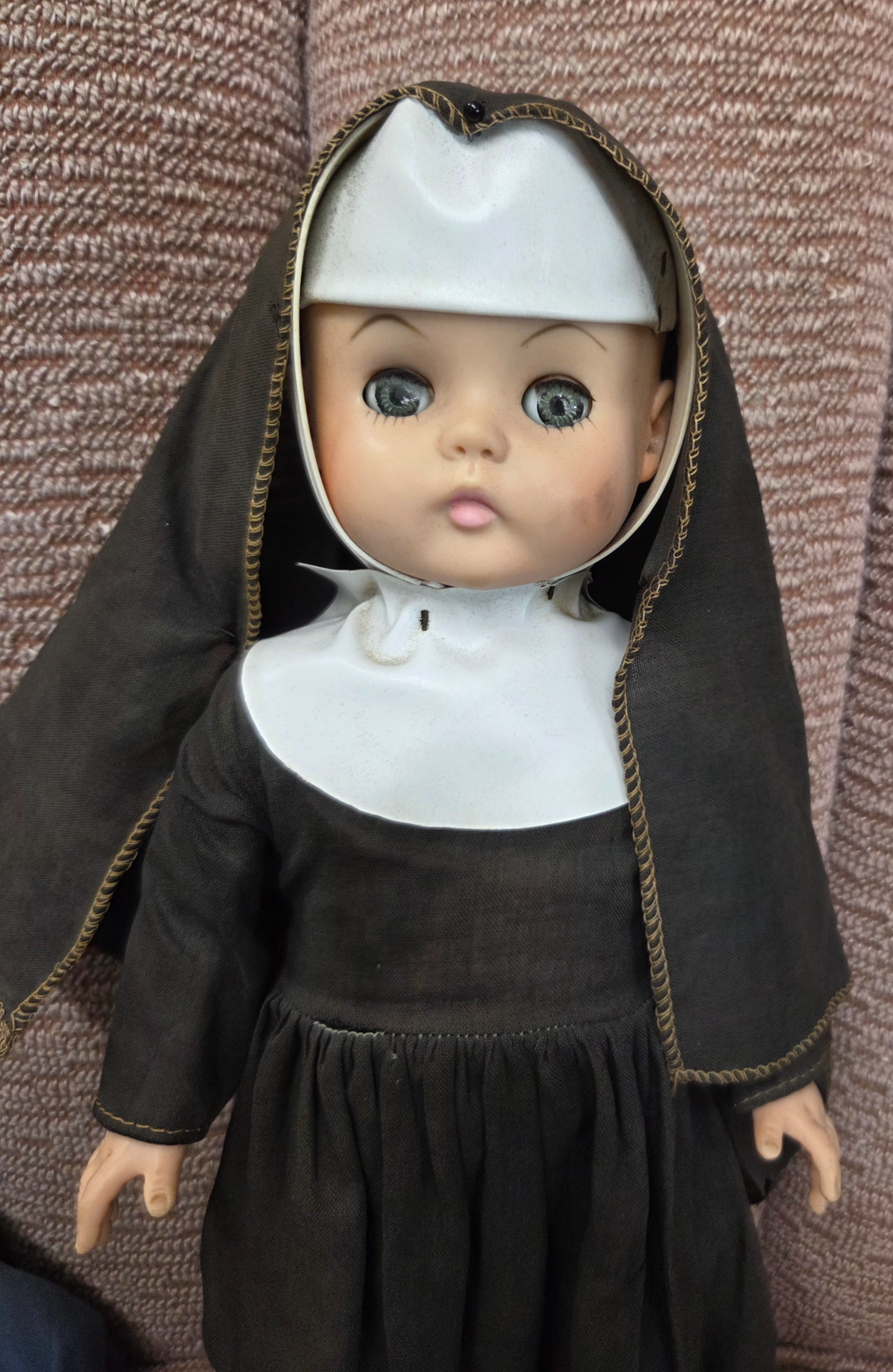 High Quality Nun doll Blank Meme Template