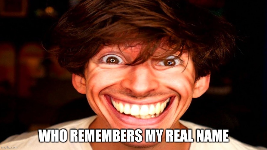 Flamingo | WHO REMEMBERS MY REAL NAME | image tagged in flamingo | made w/ Imgflip meme maker