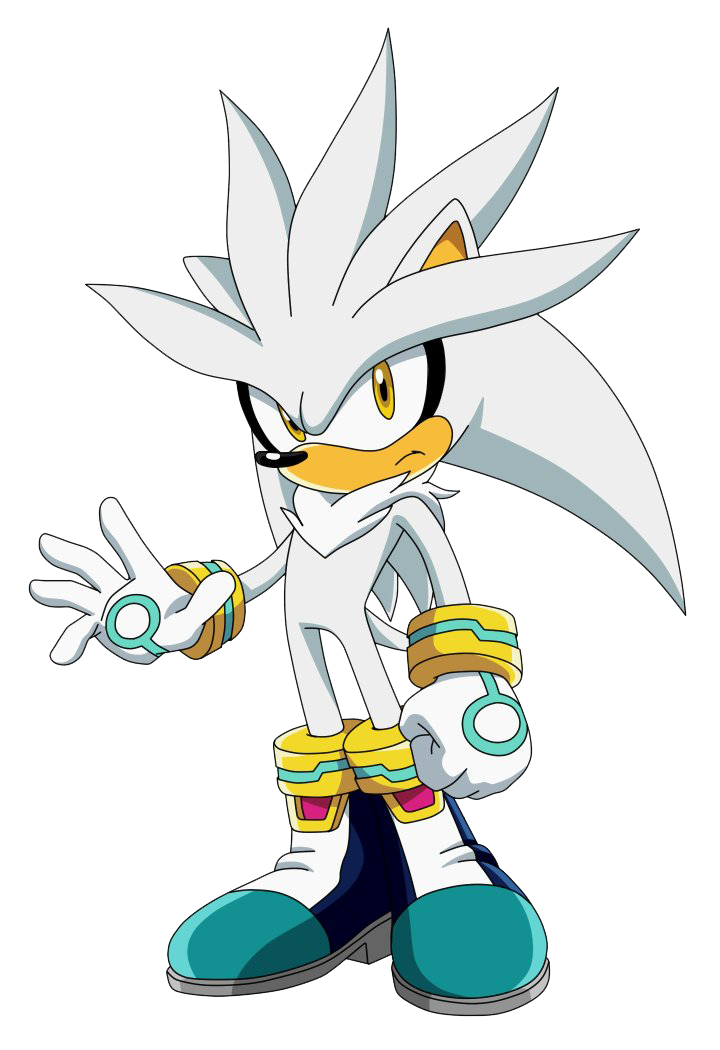 Silver the Hedgehog (Sonic X Anime Version) Blank Meme Template