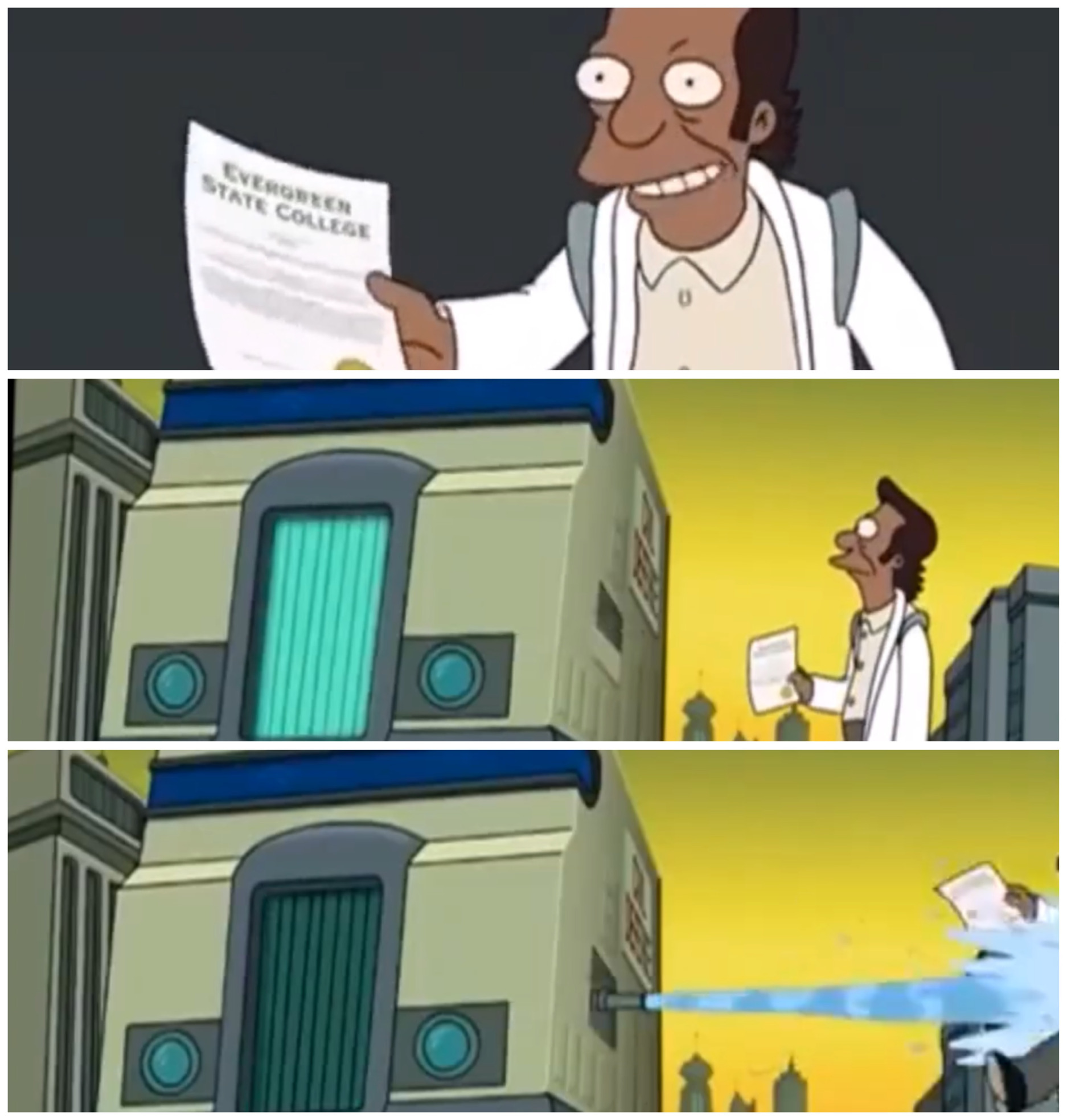 Futurama: You’ve Got a Degree in Baloney Blank Meme Template