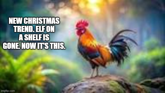Elf On A Shelf is out. This is the new trend for Christmas.  --  funny  -- | NEW CHRISTMAS TREND. ELF ON A SHELF IS GONE. NOW IT'S THIS. | image tagged in funny,humor,play on words,christmas,elf on the shelf,elf | made w/ Imgflip meme maker