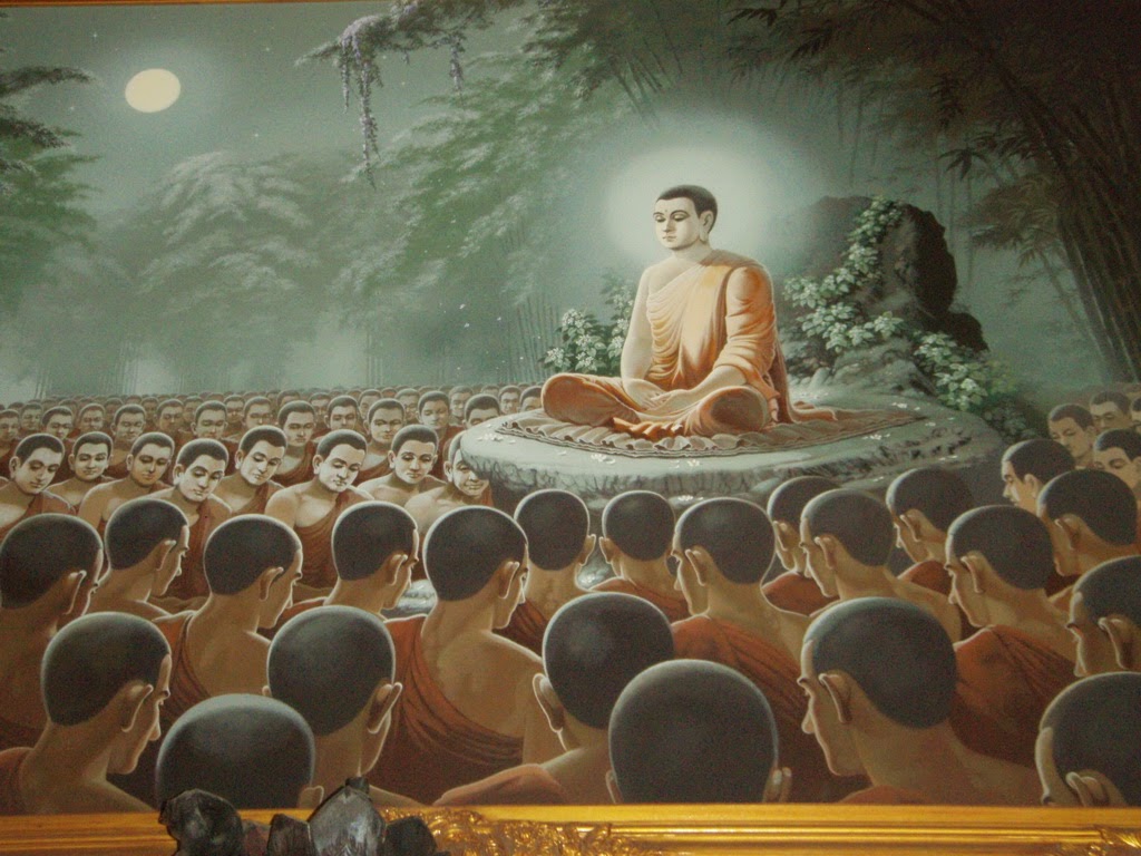 buddha teaching Blank Meme Template